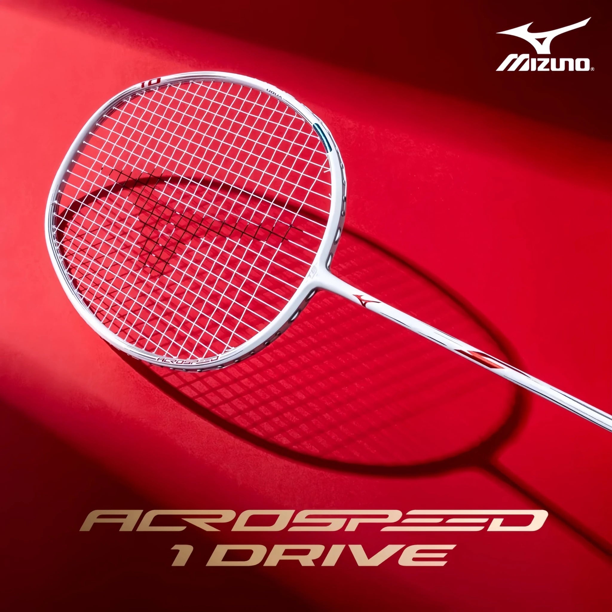 MIZUNO ACROSPEED 1 DRIVE J-Edition (White/Red) 4U/G6 | Made in