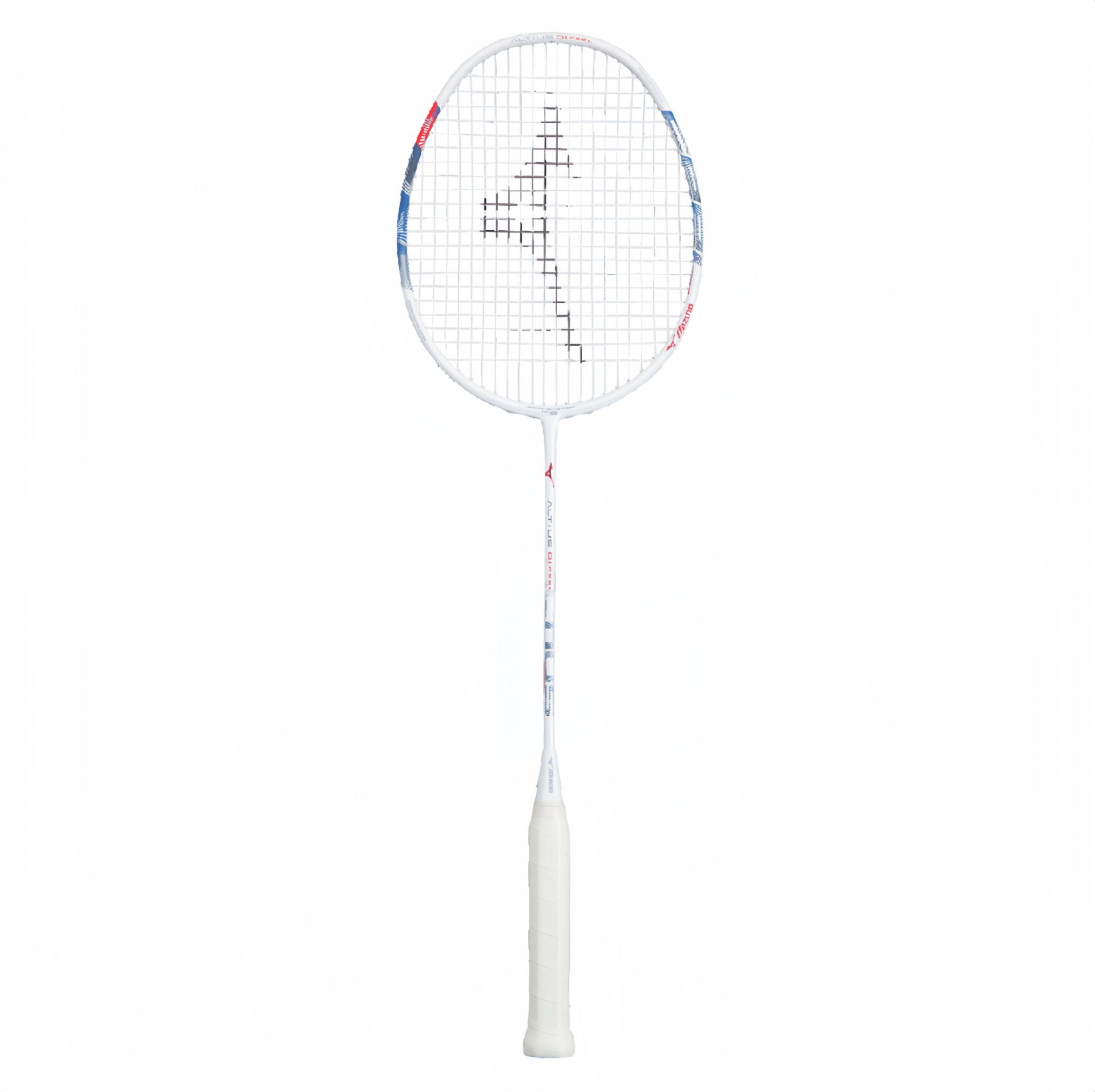 MIZUNO ALTIUS 01 FEEL 3U/G5 Badminton Racquet – White/Red – Gem Sports
