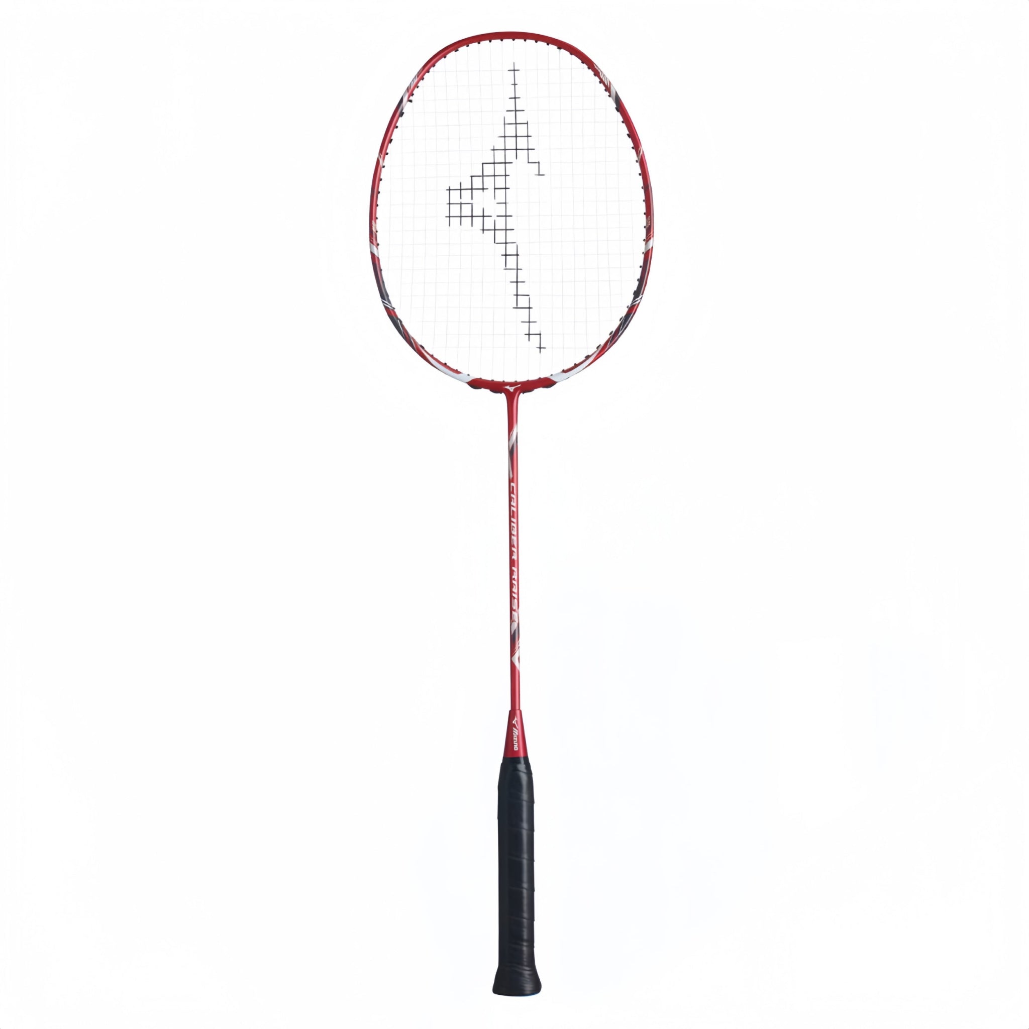 Mizuno Caliber Raise Red/Gunmetal – Beginner Badminton Racquet