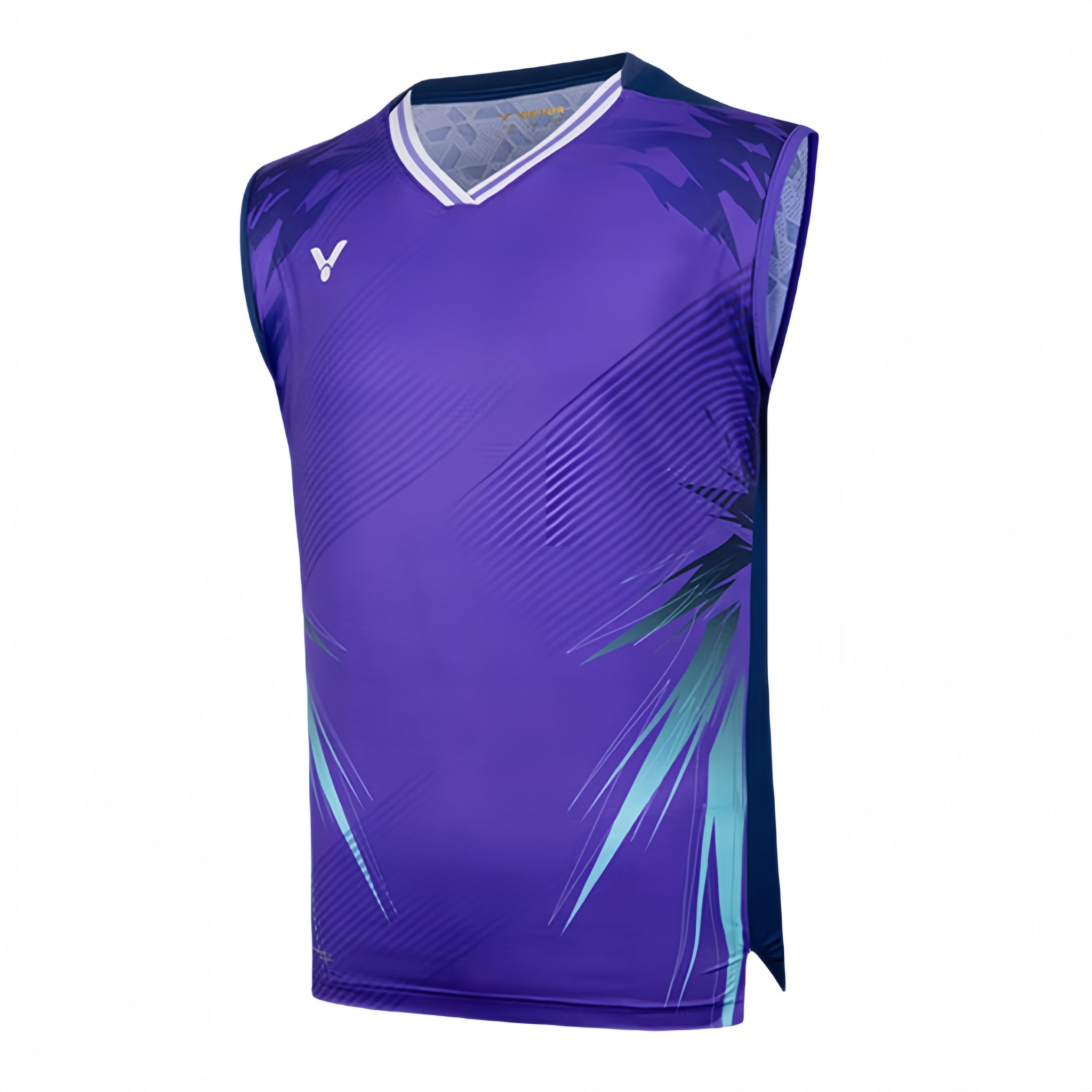 VICTOR LZJ Tournament Sleeveless Top T-50008 Purple | Lee Zii Jia