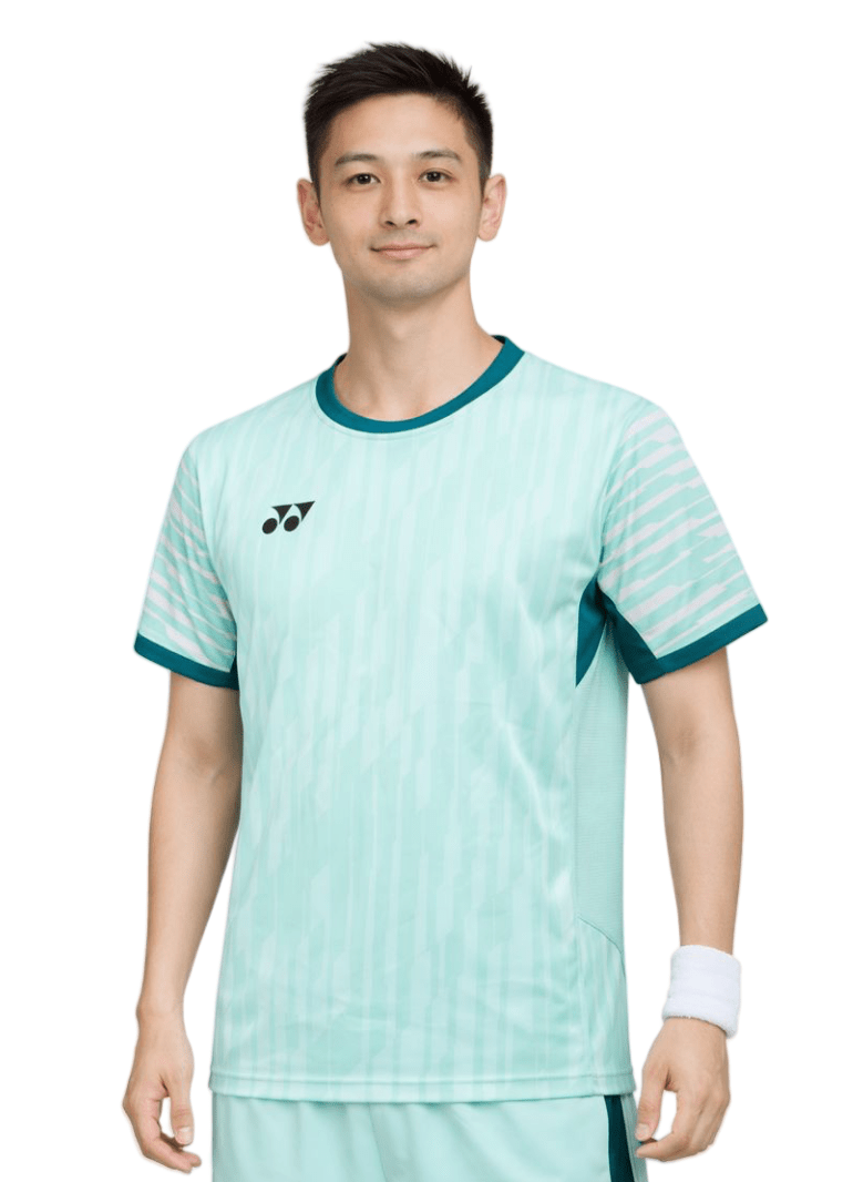 YONEX 10644YX China National Team Shirt 2025 – Light Turquoise