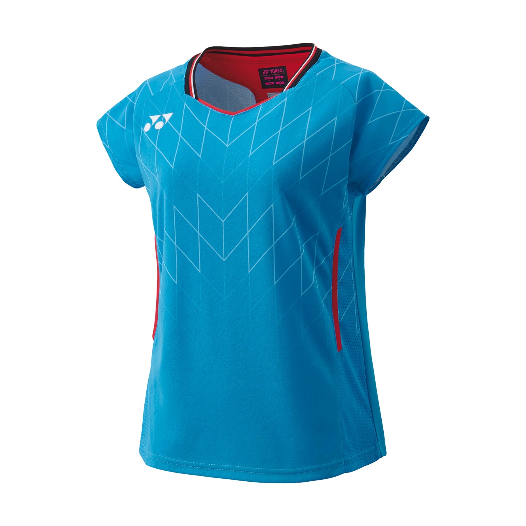Yonex 2025 Japan Team Women's Crew Shirt – Cerulean Blue | Gem Sports
