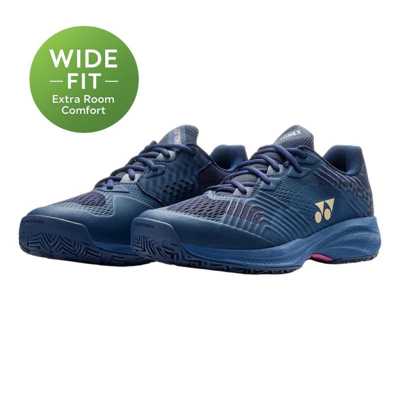 YONEX Sonicage WIDE Unisex Tennis Shoes 2026 Dark Navy | Gem Sports