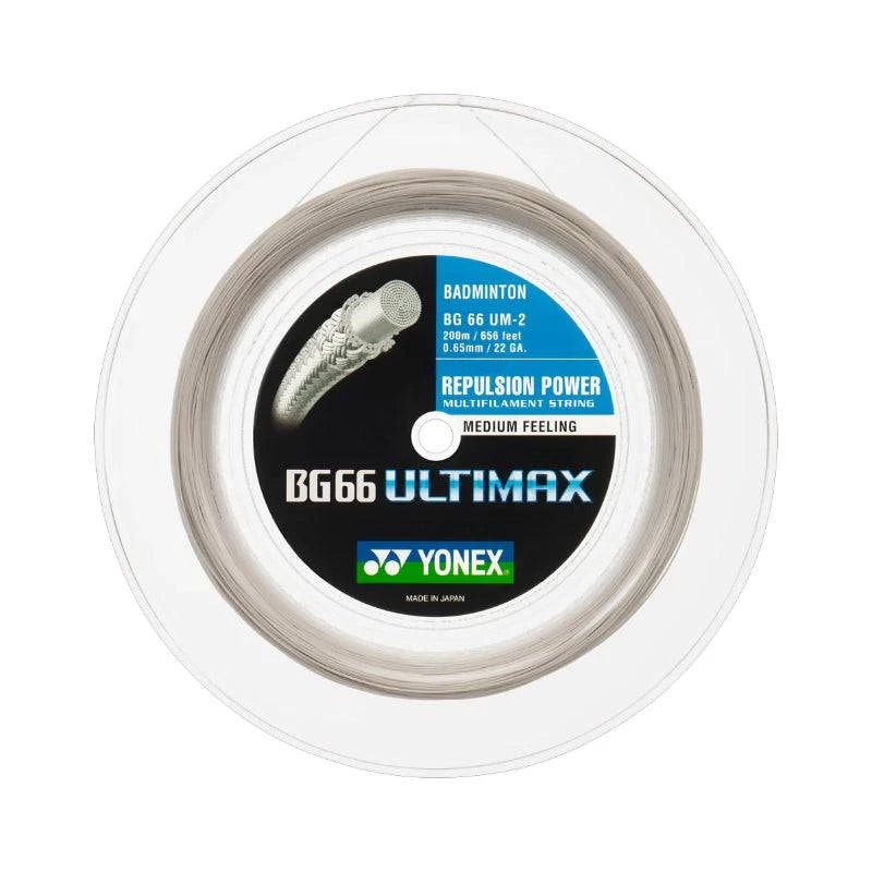 YONEX BG66 ULTIMAX String Coil (200m) White | Gem Sports