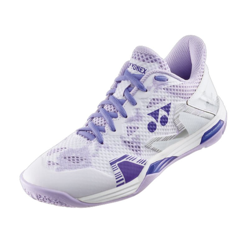 YONEX ECLIPSION ホワイト/パープル バドミントンシューズ YONEX Eclipsion Z White/Purple Women's Badminton Shoes – Gem Sports