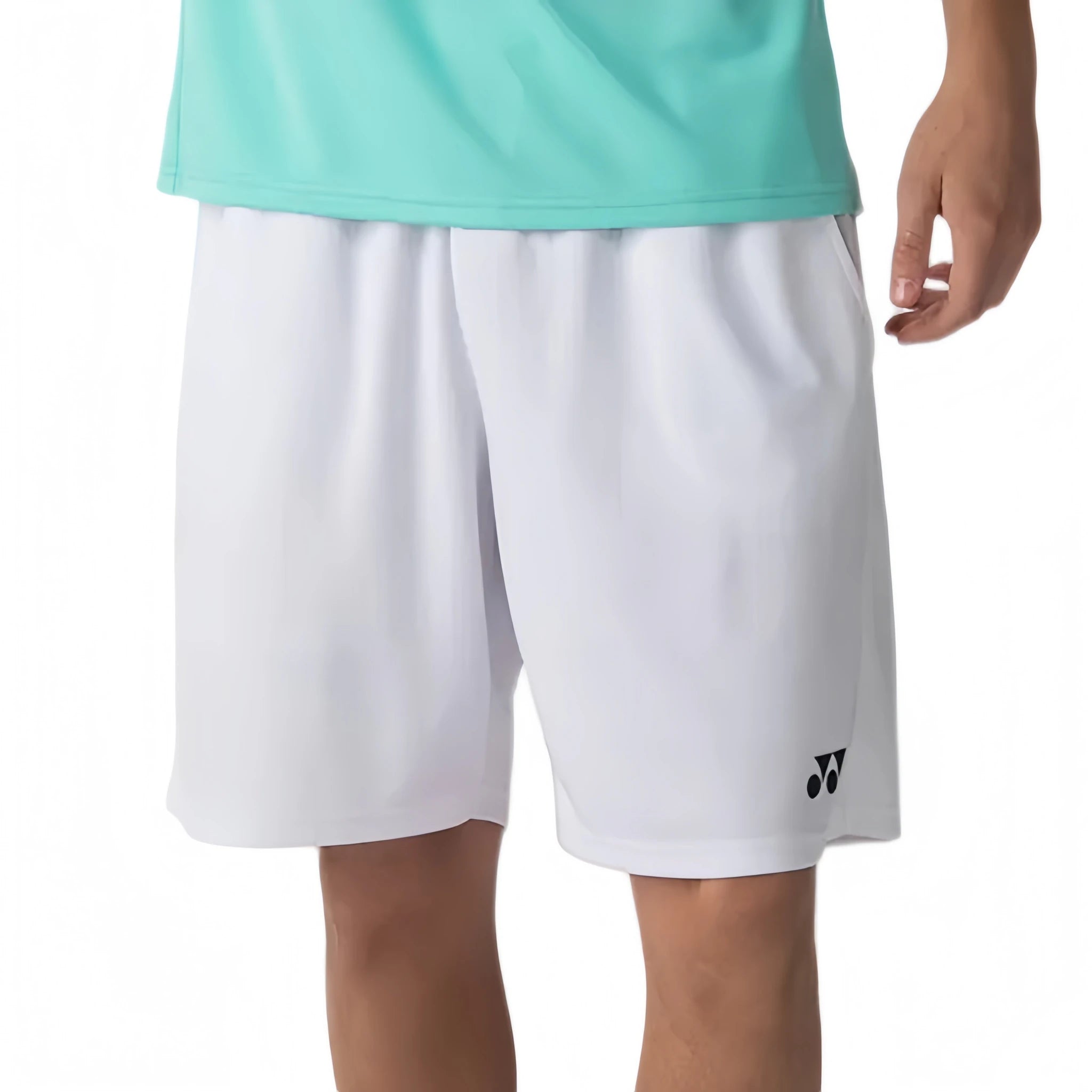 YONEX Unisex Shorts 15246EX - White | Gem Sports Australia