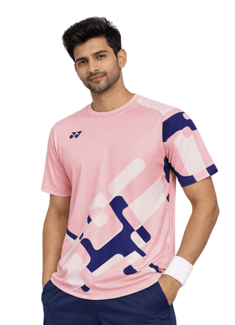 YONEX Unisex T-Shirt 16748EX – Pink Beige | Gem Sports