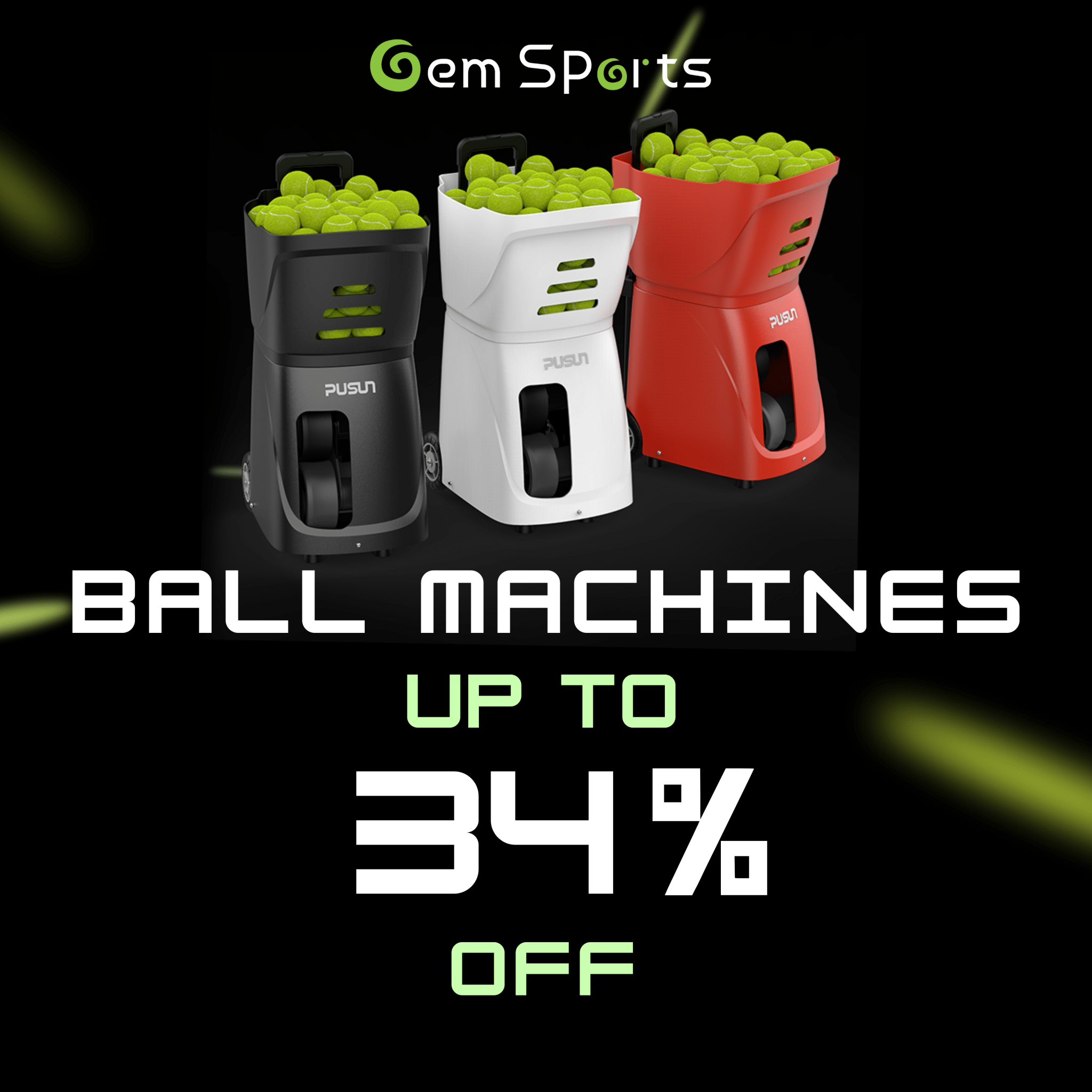 Train Like a Pro: How Ball Machines Can Improve Your Game 🏅🎾 - Gem Sports