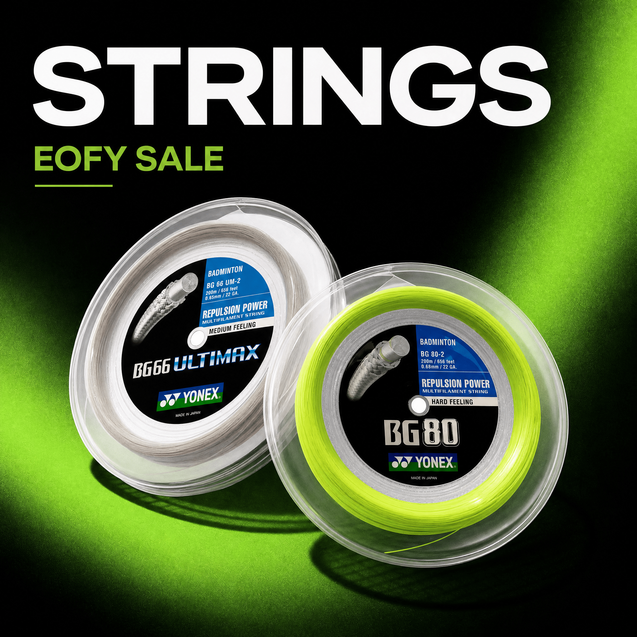 EOFY Sale Badminton & Tennis Strings | Gem Sports
