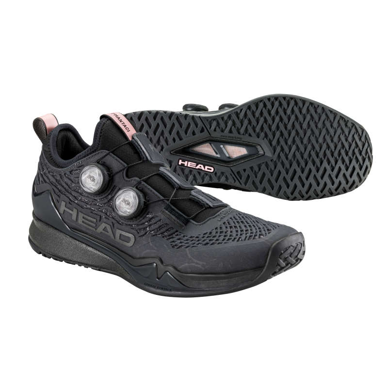 HEAD x PHANTACI 2026 Endure Pro BOA Men's Tennis Shoes - Black/Pink