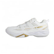VICTOR C60-AX UNISEX Badminton Shoes - White/Rich Gold