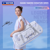 VICTOR | Huang Ya Qiong Collection 2.0 Rectangular Racket Bag BR5681HYQ A - White