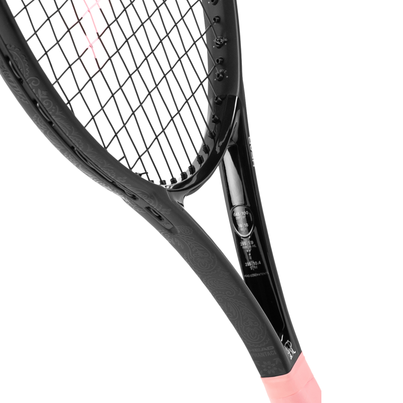 HEAD x PHANTACI 2026 SQUARED Black 295g Tennis Racquet - Strung & Free Grip