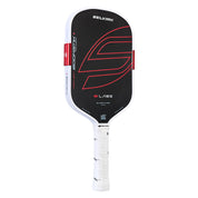 SELKIRK LABS Boomstik Elongated 16mm Raw Carbon Pickleball Paddle - Black