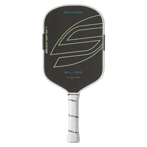SELKIRK LABS Boomstik Elongated 16mm Raw Carbon Pickleball Paddle - Everglade