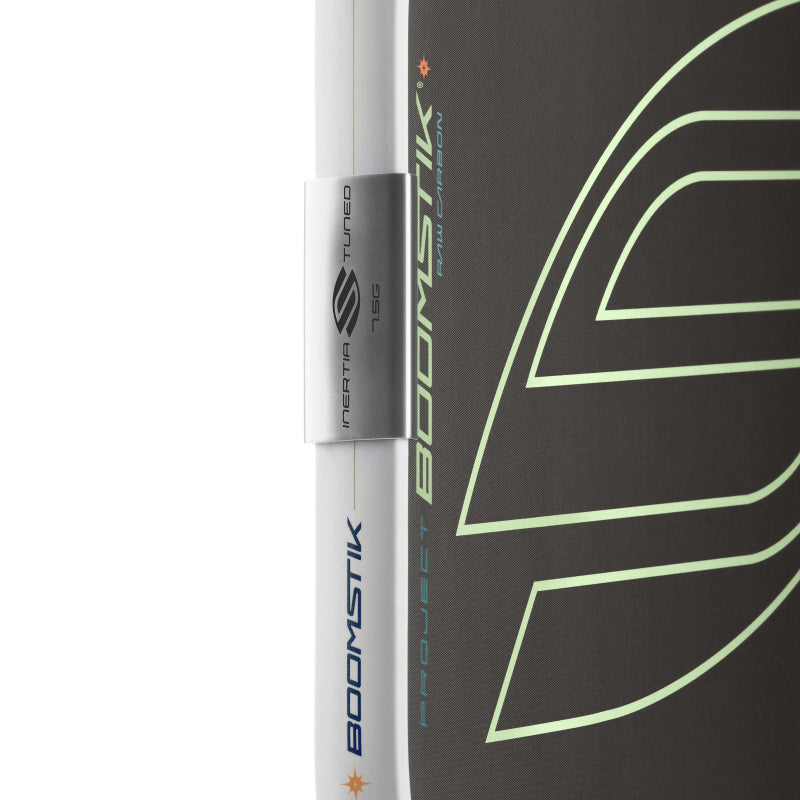 SELKIRK LABS Boomstik Widebody 16mm Raw Carbon Pickleball Paddle - Everglade