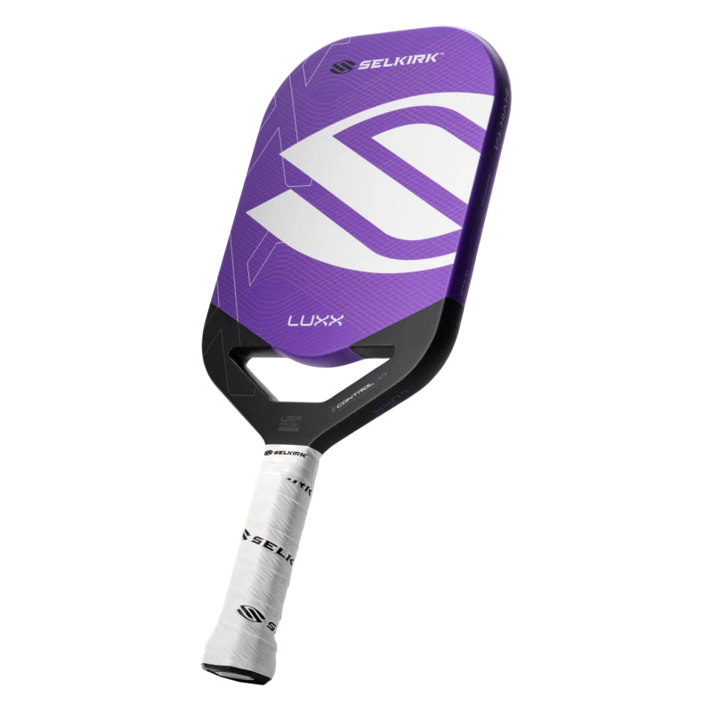 SELKIRK LUXX Control Air InfiniGrit Invikta 19mm Pickleball Paddle - Purple