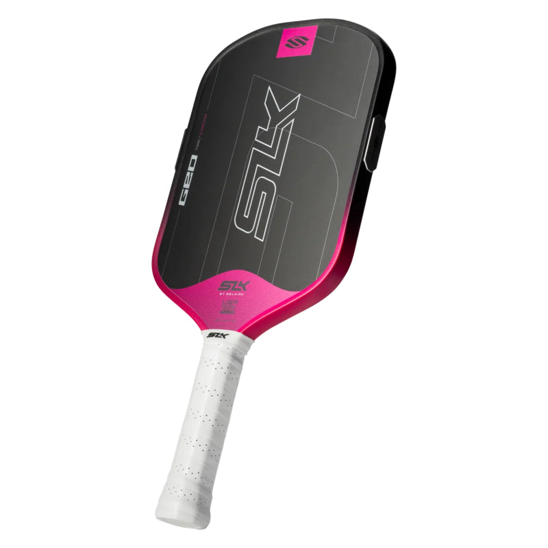 SLK by SELKIRK Geo Elongated 14mm Pickleball Paddle - Pink