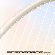 MIZUNO ACROFORCE 200 BDSS Limited Edition (White/ Rose Gold) 5U/G6 Badminton Racquet – Unstrung & Free Grip