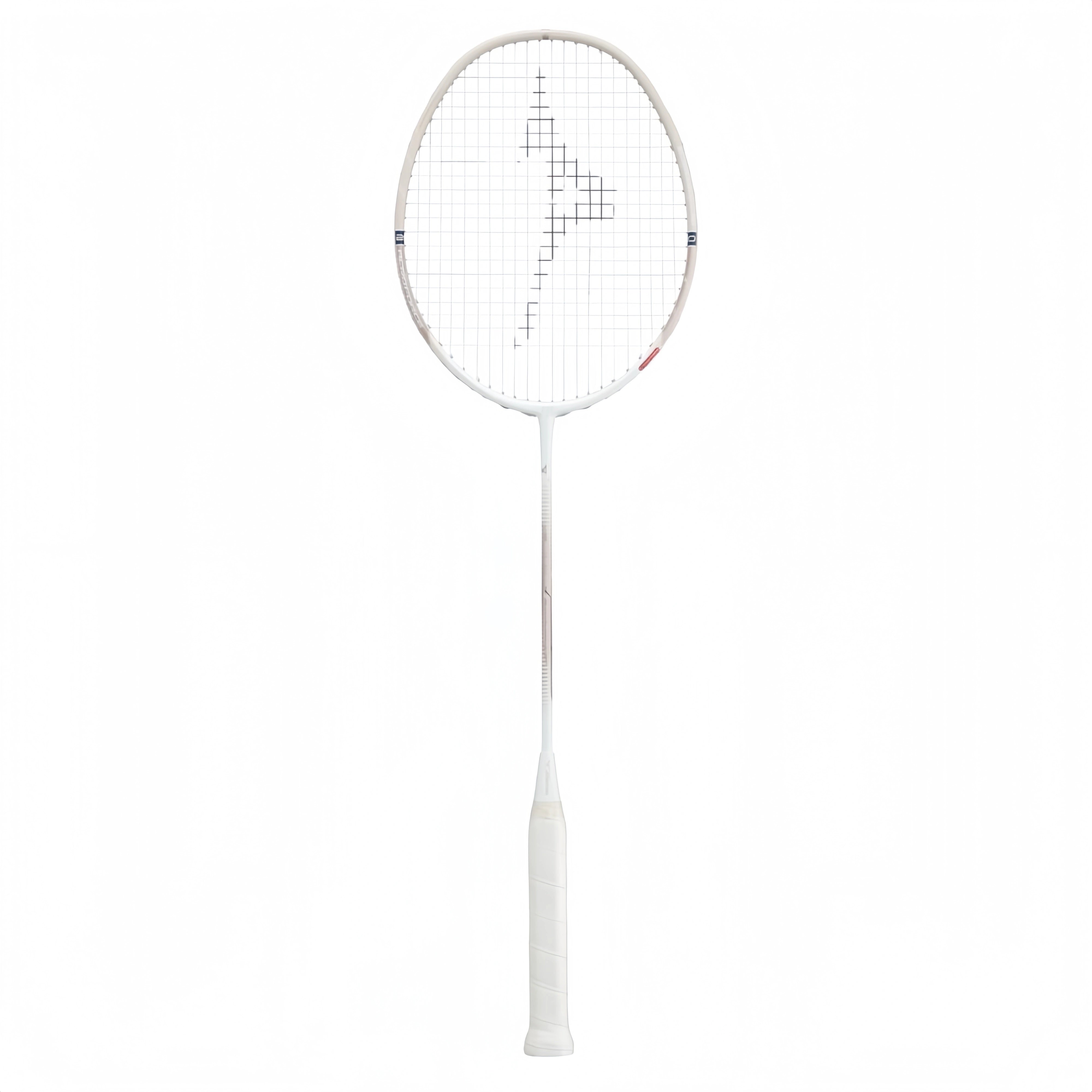 MIZUNO ACROFORCE 200 BDSS Limited Edition (White/ Rose Gold) 5U/G6 Badminton Racquet – Unstrung & Free Grip