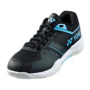 YONEX Power Cushion STRIDER FLOW JUNIOR Badminton Shoes - Black/Blue