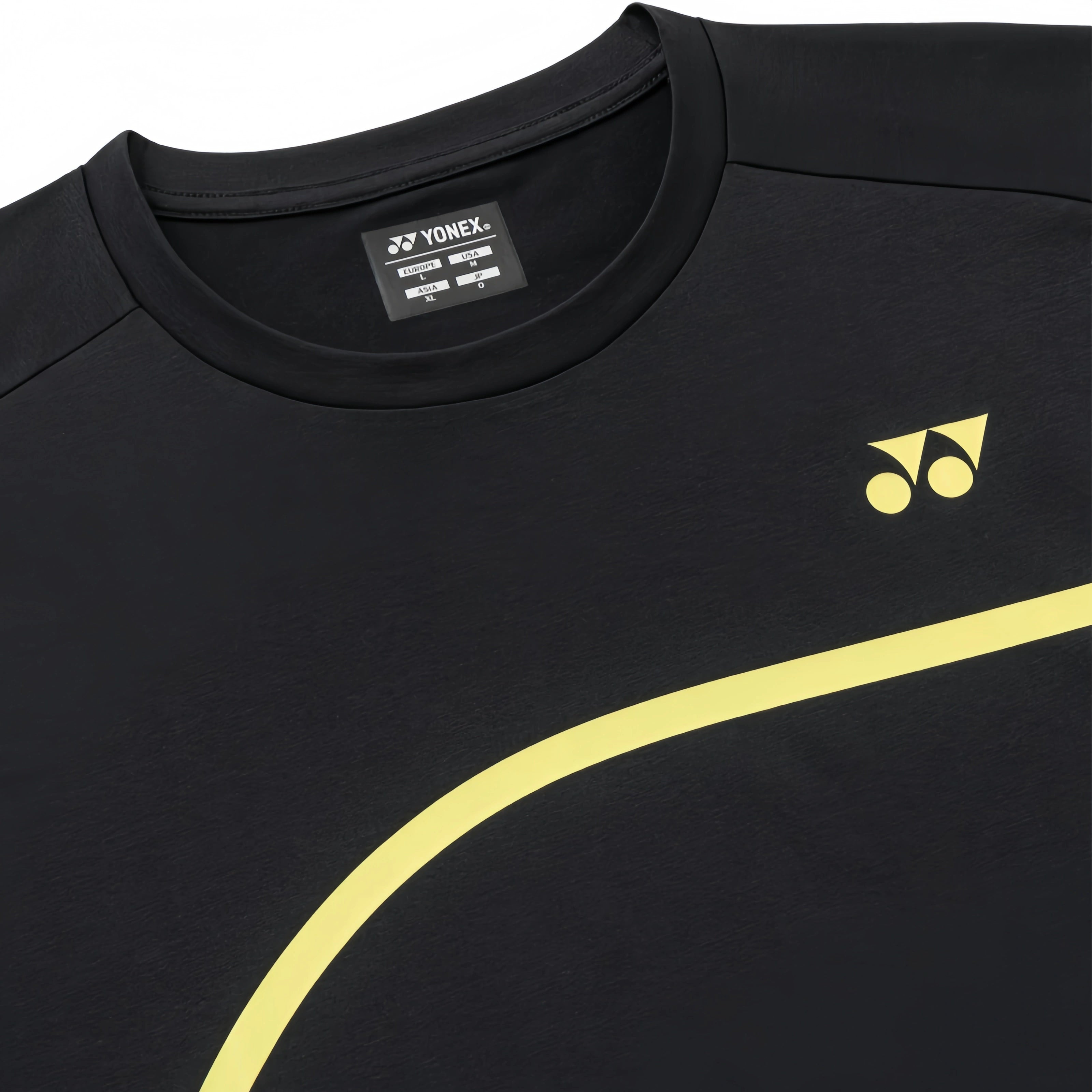 YONEX Unisex T-Shirt 16845EX - Black