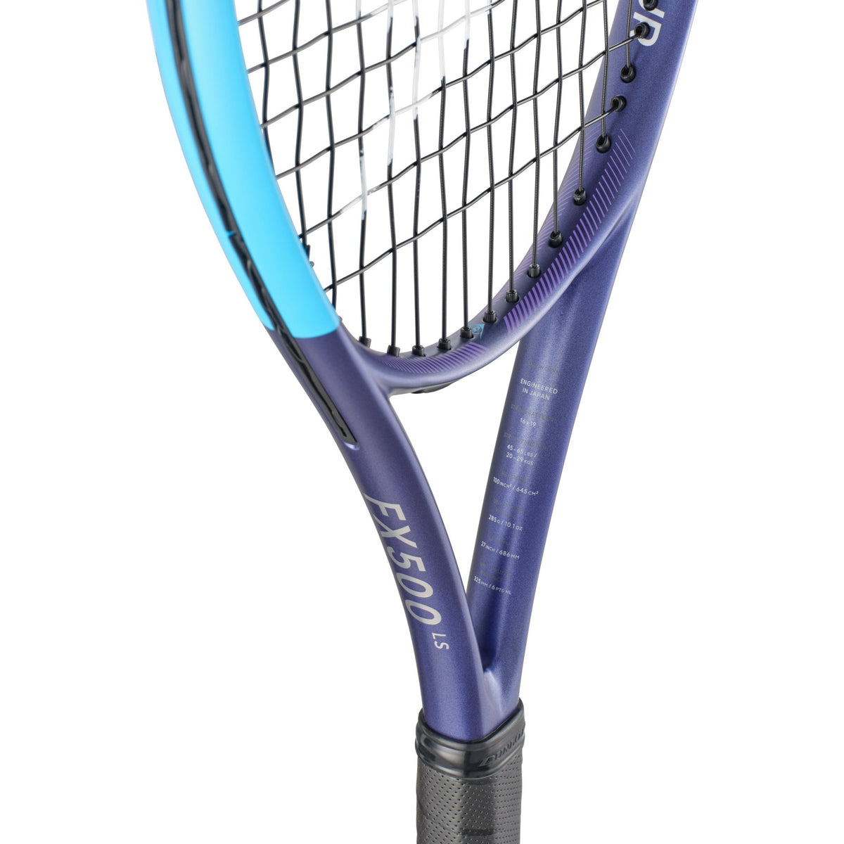 DUNLOP 2026 FX500 LS (285g) Tennis Racquet - Strung & Free Grip - Gem Sports