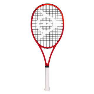 DUNLOP 2027 CX200 LS Red/Neon Red tennis racquet — full racquet front view
