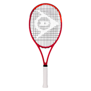 DUNLOP 2027 CX200 OS Red/Neon Red tennis racquet — full racquet front view