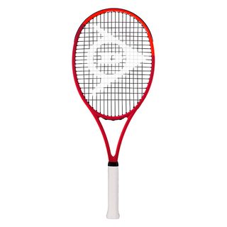 DUNLOP 2027 CX200 OS Red/Neon Red tennis racquet — full racquet front view