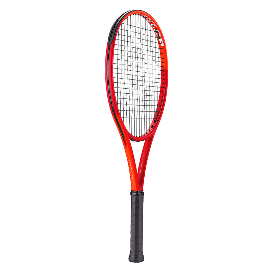 DUNLOP 2027 CX400 TOUR (Red/Neon Red) 300g Tennis Racquet – Strung & Free Grip - Gem Sports