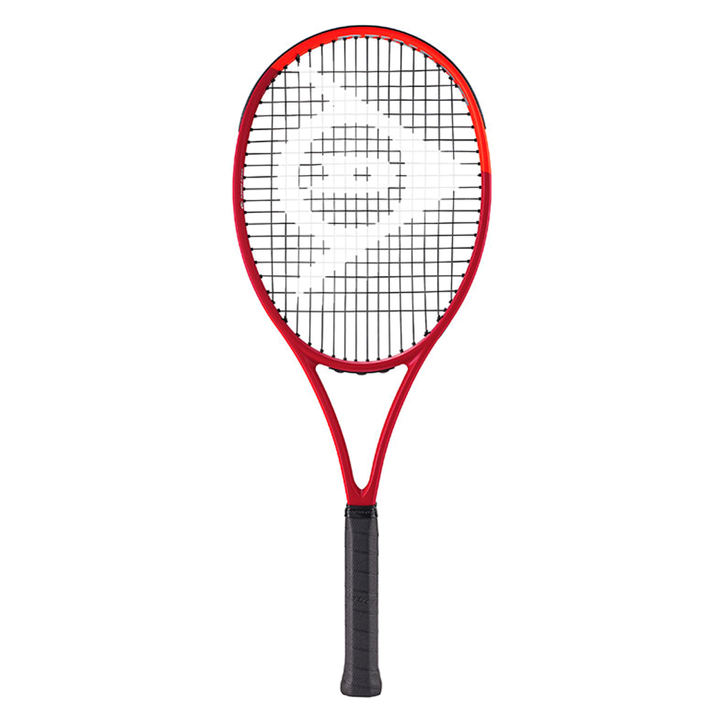 DUNLOP 2027 CX400 TOUR Red/Neon Red tennis racquet — full racquet front view