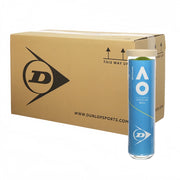 DUNLOP Australian Open (4 Ball Can) Tennis Balls – 1 Case (18 Cans / 72 Balls) - Gem Sports