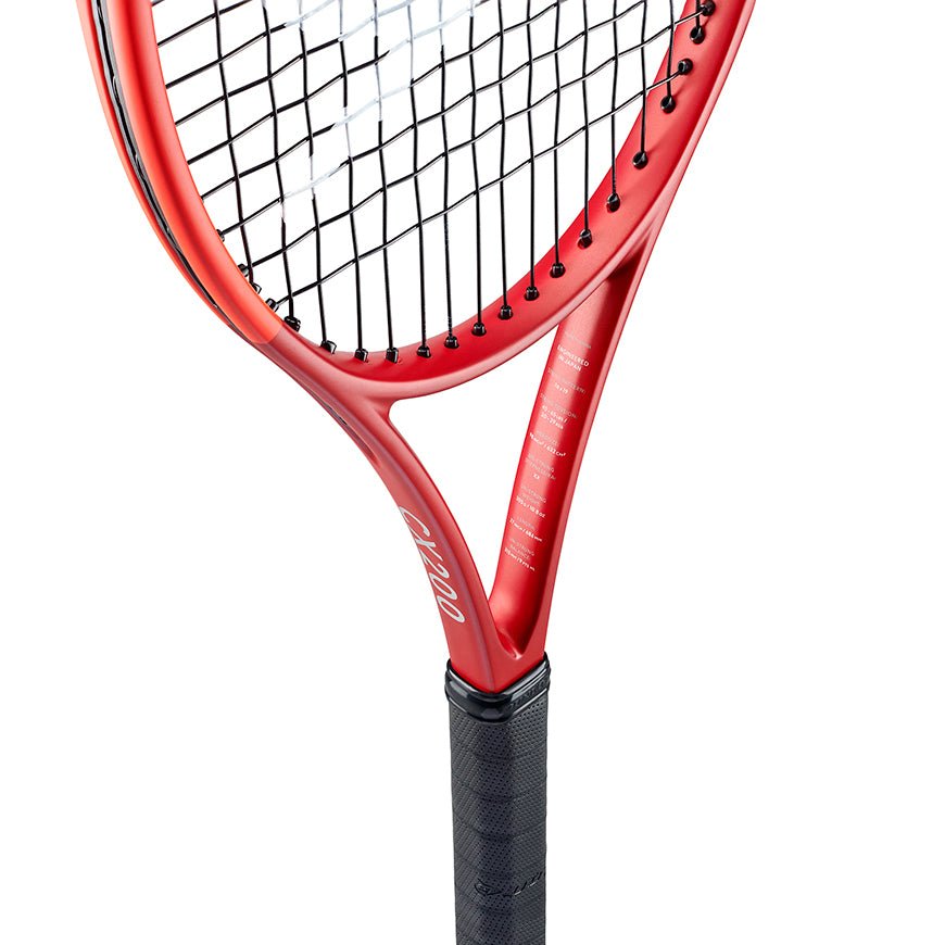 DUNLOP CX 200 (Red) 305g Tennis Racquet - Unstrung & Free Grip - Gem Sports