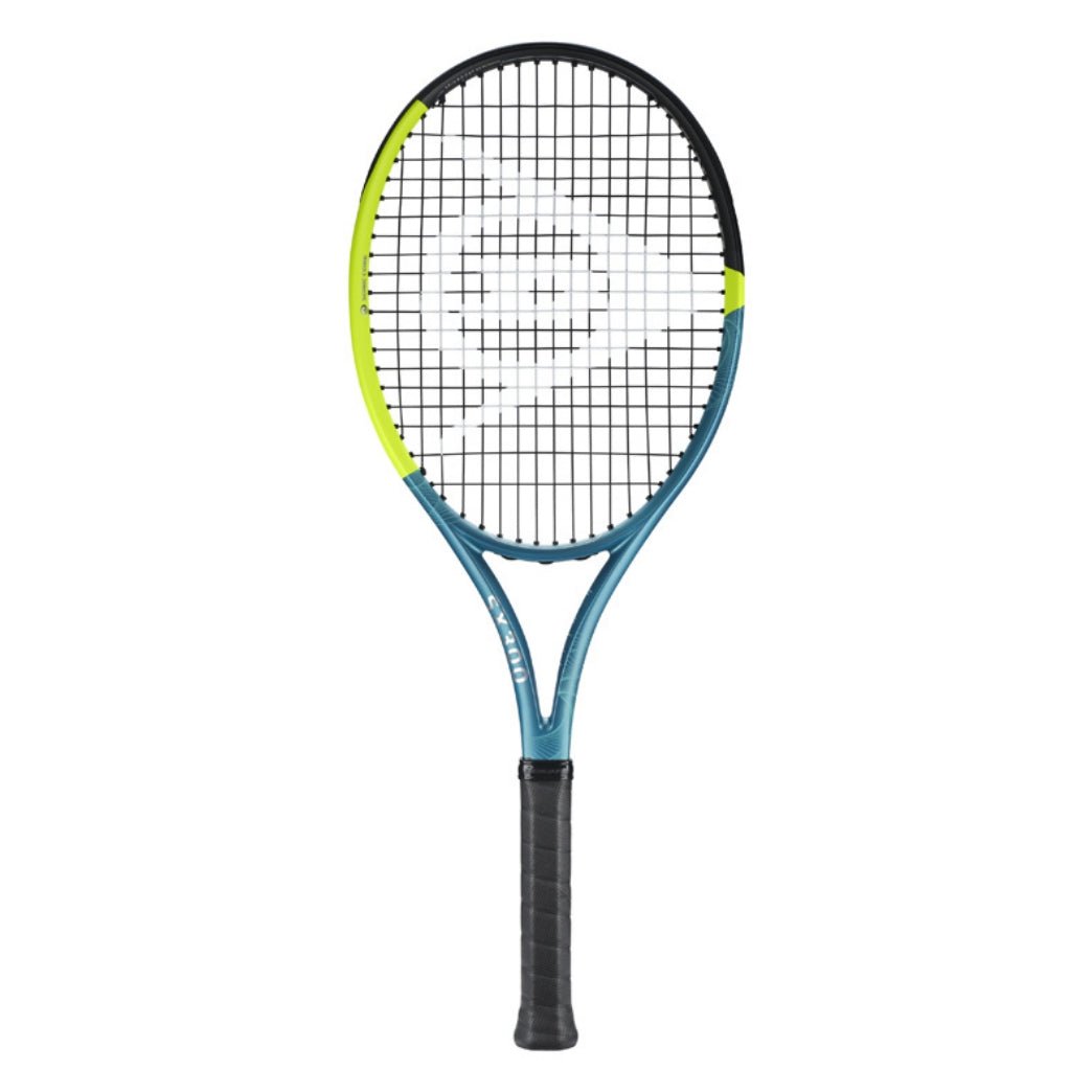 DUNLOP SX 300 (Teal/Yellow) 300g Tennis Racquet - Unstrung & Free Grip - Gem Sports