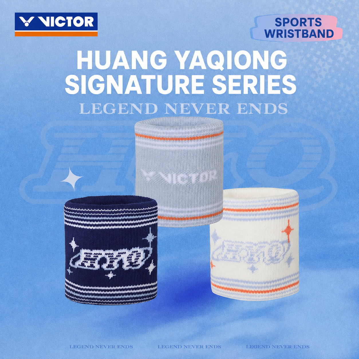 VICTOR | Huang Ya Qiong Collection 2.0 Wristband SP609HYQ M/A/B