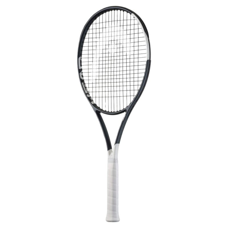 White) 305g Tennis Racquet - Strung & Free Grip - Gem Sports