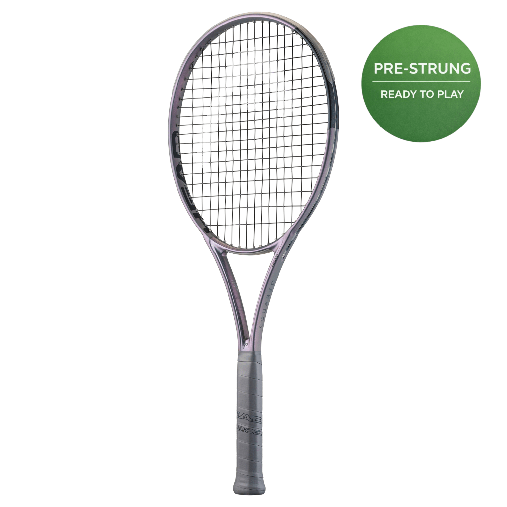 HEAD 2026 SQUARED (Gray Hologram) 295g Tennis Racquet - Strung & Free Grip - Gem Sports