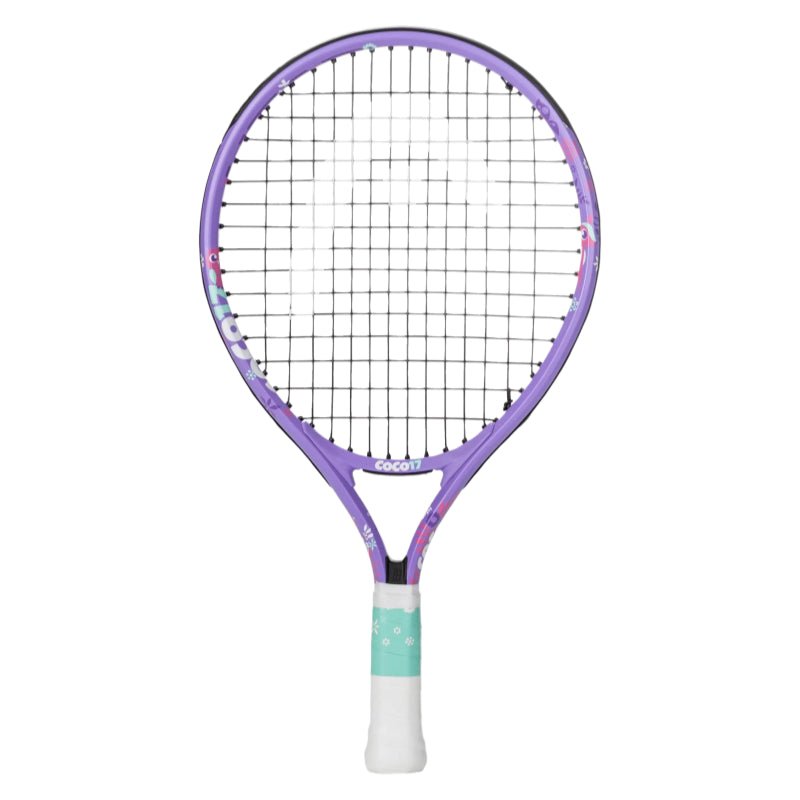 HEAD Coco 17 Junior (160g) Tennis Racquet - Strung & Free Grip - Gem Sports