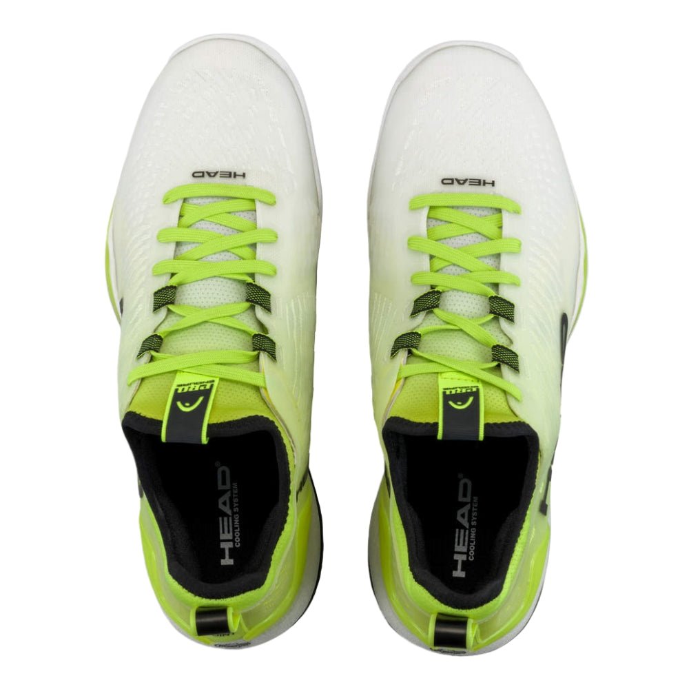 HEAD Endure Pro All - Court MEN’S Tennis Shoes – Yellow/White - Gem Sports