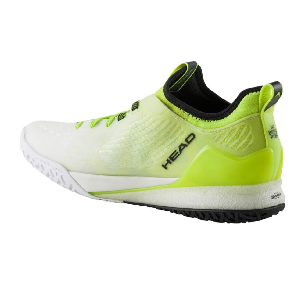 HEAD Endure Pro All - Court MEN’S Tennis Shoes – Yellow/White - Gem Sports