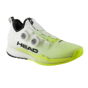 HEAD Endure Pro BOA All - Court MEN’S Tennis Shoes – Yellow/White - Gem Sports