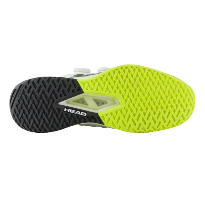 HEAD Endure Pro BOA All - Court MEN’S Tennis Shoes – Yellow/White - Gem Sports