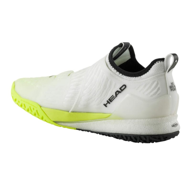 HEAD Endure Pro BOA All - Court MEN’S Tennis Shoes – Yellow/White - Gem Sports