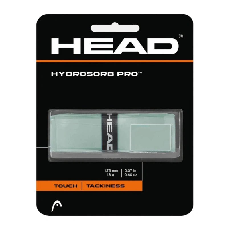 HEAD Hydrosorb™ Pro Tennis Replacement Grip (1 wrap) - Green Sand - Gem Sports