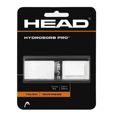 HEAD Hydrosorb™ Pro Tennis Replacement Grip (1 wrap) - White - Gem Sports