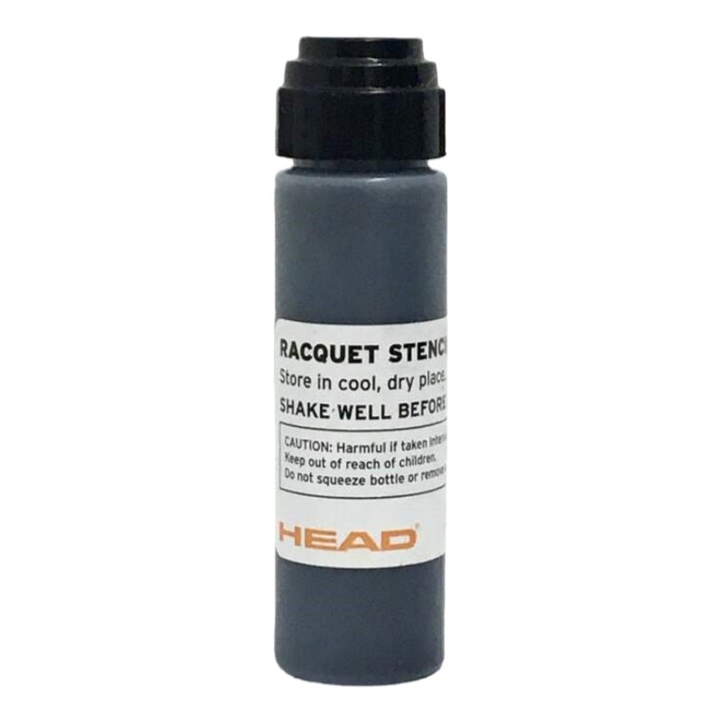 HEAD Logo Stencil Ink - Black - Gem Sports