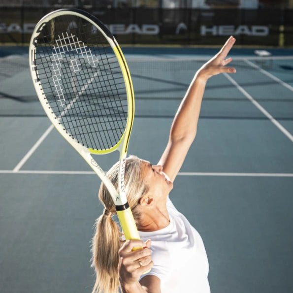 HEAD MX Attitude Elite (275g) Tennis Racquet - Strung & Free Grip - Gem Sports