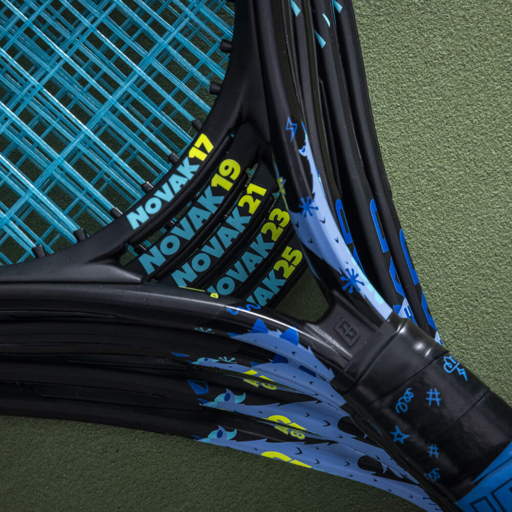 HEAD NOVAK 17 JUNIOR (160g) Tennis Racquet - Strung & Free Grip - Gem Sports