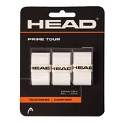 HEAD Prime Tour Overgrip (3 Wraps) – White - Gem Sports